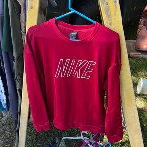 Nike Crimson Crewneck Sweatshirt